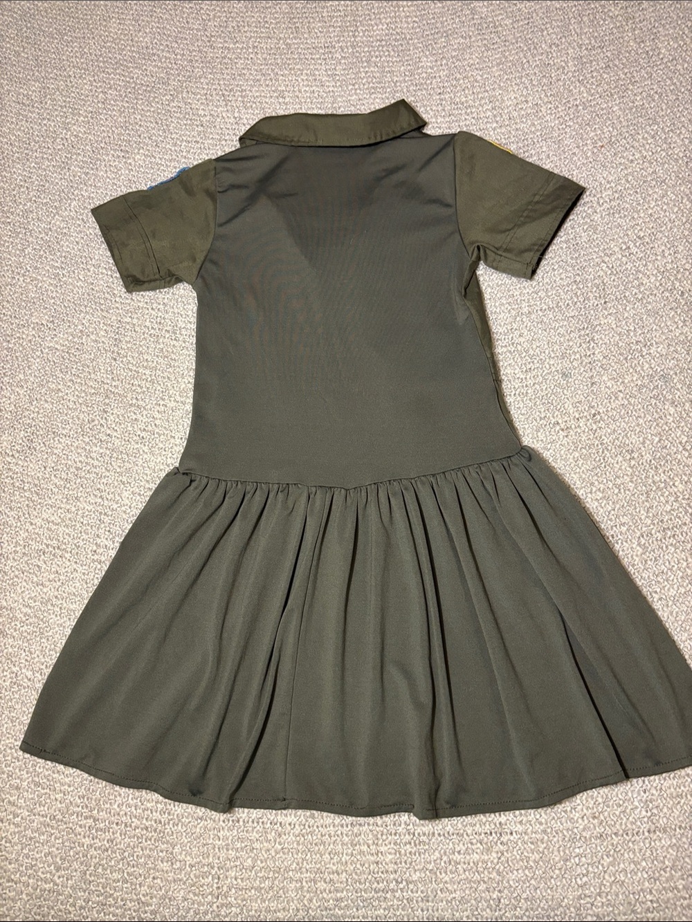 Top Gun Flight Dress Child Costume - Picture 9 of 14